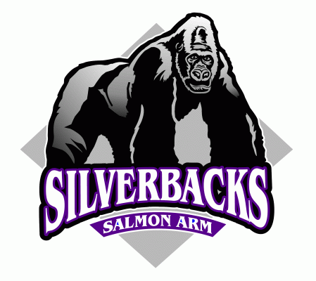 Salmon Arm Silverbacks 2001-2012 Primary Logo iron on heat transfer...